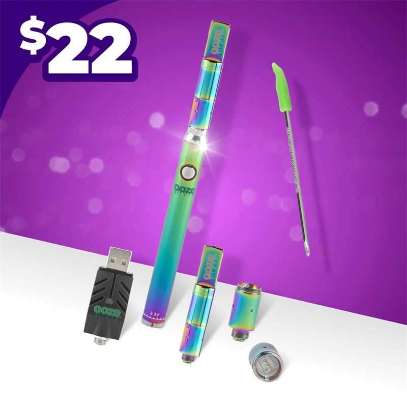 Ooze Slim Twist Pro 510 Thread Battery + Atomizer Kit