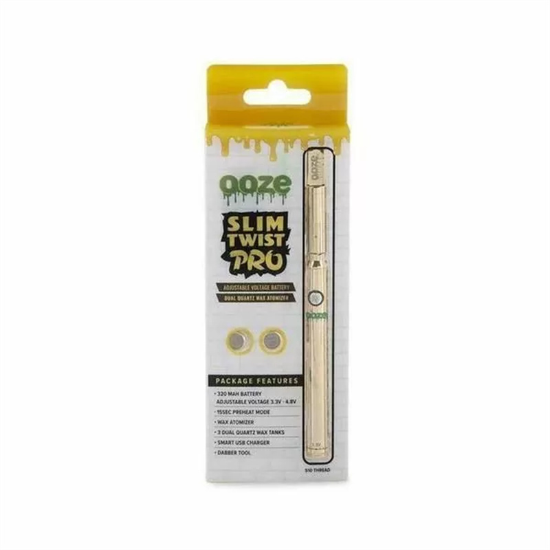 Ooze Slim Twist Pro 510 Thread Battery + Atomizer Kit