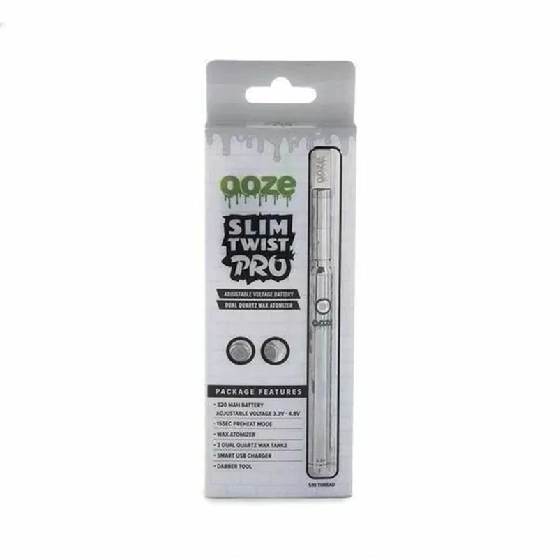 Ooze Slim Twist Pro 510 Thread Battery + Atomizer Kit