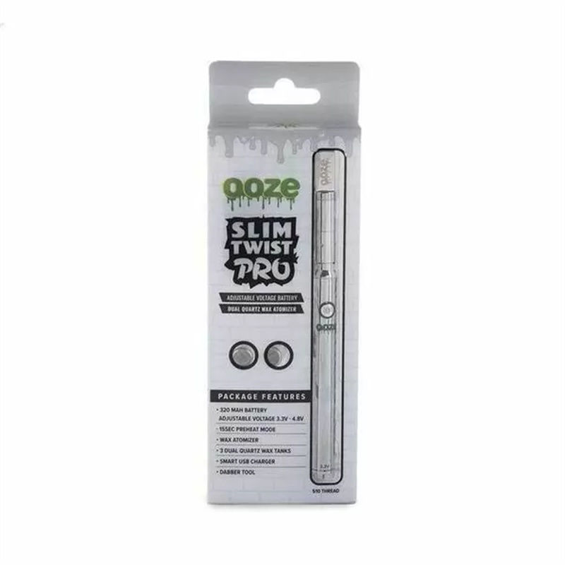 Ooze Slim Twist Pro 510 Thread Battery + Atomizer Kit