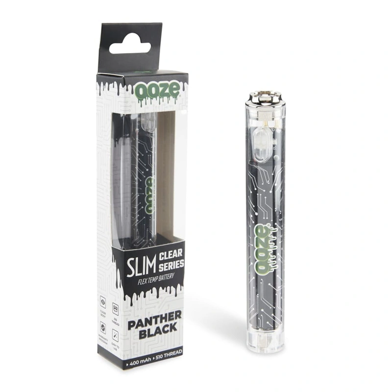 Ooze Slim Clear Series Transparent 510 Vape Battery