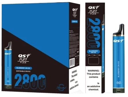 QST Puff Flex 2800 Puffs Vape Disposable Wholesale Electronic Cigarettes 0% 2% 3% 5% 8 ml Pod 850mah Battery Pen