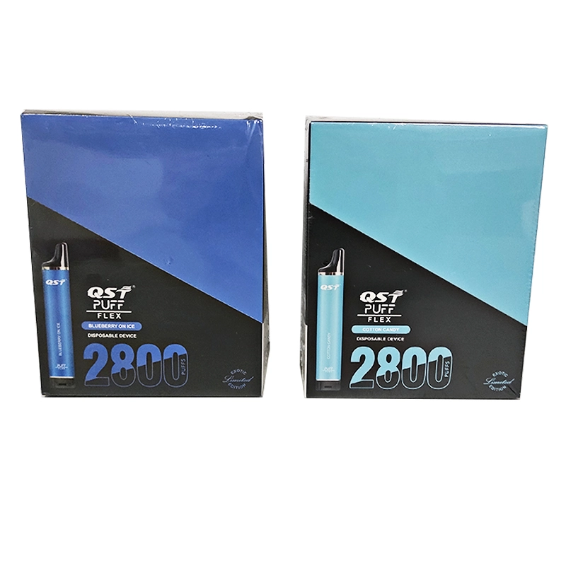 QST Puff Flex 2800 Puffs Vape Disposable Wholesale Electronic Cigarettes 0% 2% 3% 5% 8 ml Pod 850mah Battery Pen