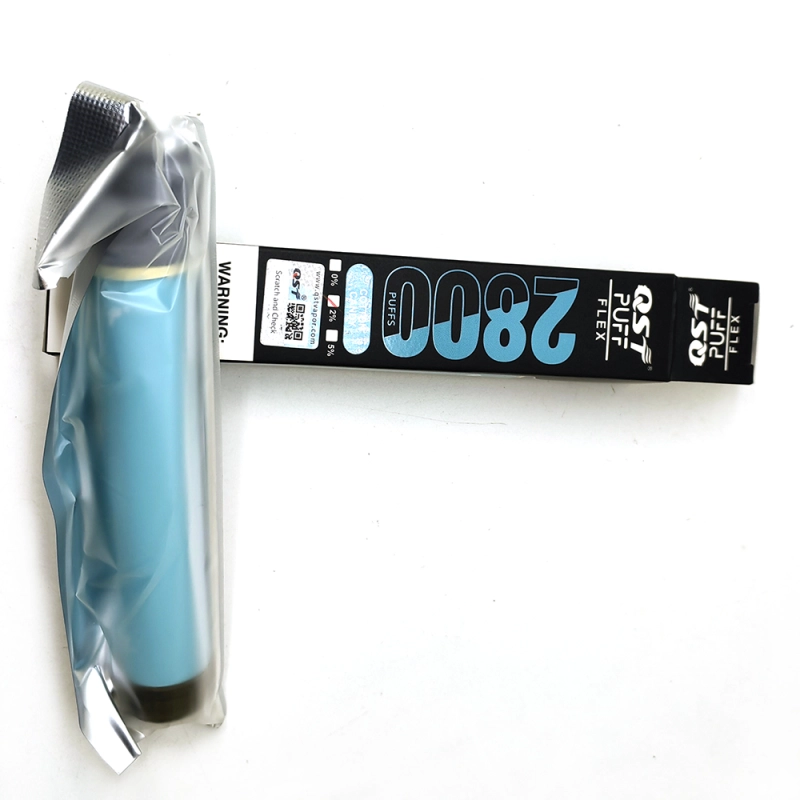 QST Puff Flex 2800 Puffs Vape Disposable Wholesale Electronic Cigarettes 0% 2% 3% 5% 8 ml Pod 850mah Battery Pen Minimum Order 100pcs