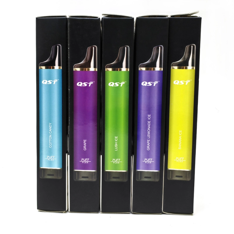 QST Puff Flex 2800 Puffs Vape Disposable Wholesale Electronic Cigarettes 0% 2% 3% 5% 8 ml Pod 850mah Battery Pen
