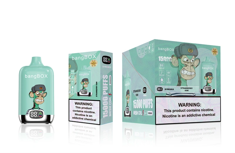 Bang Box 15000 Puffs Smart Screen Disposable E Cigarettes Vape Puff 15k 0% 2% 3% 5% 25ml Prefilled Pod Mesh Coil 650mah Rechargeable Pen