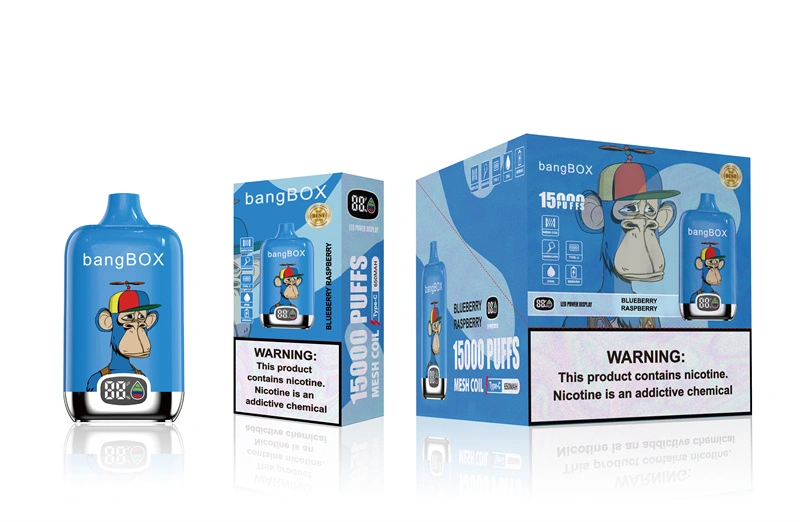 Bang Box 15000 Puffs Smart Screen Disposable E Cigarettes Vape Puff 15k 0% 2% 3% 5% 25ml Prefilled Pod Mesh Coil 650mah Rechargeable Pen