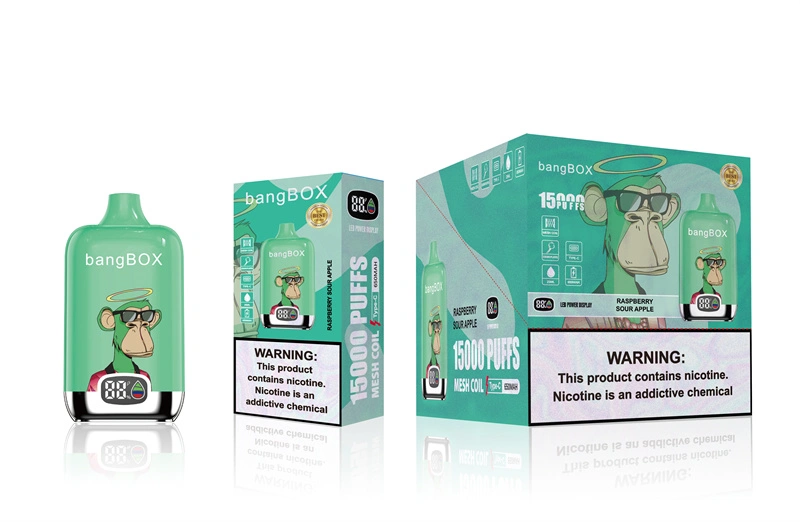 Bang Box 15000 Puffs Smart Screen Disposable E Cigarettes Vape Puff 15k 0% 2% 3% 5% 25ml Prefilled Pod Mesh Coil 650mah Rechargeable Pen