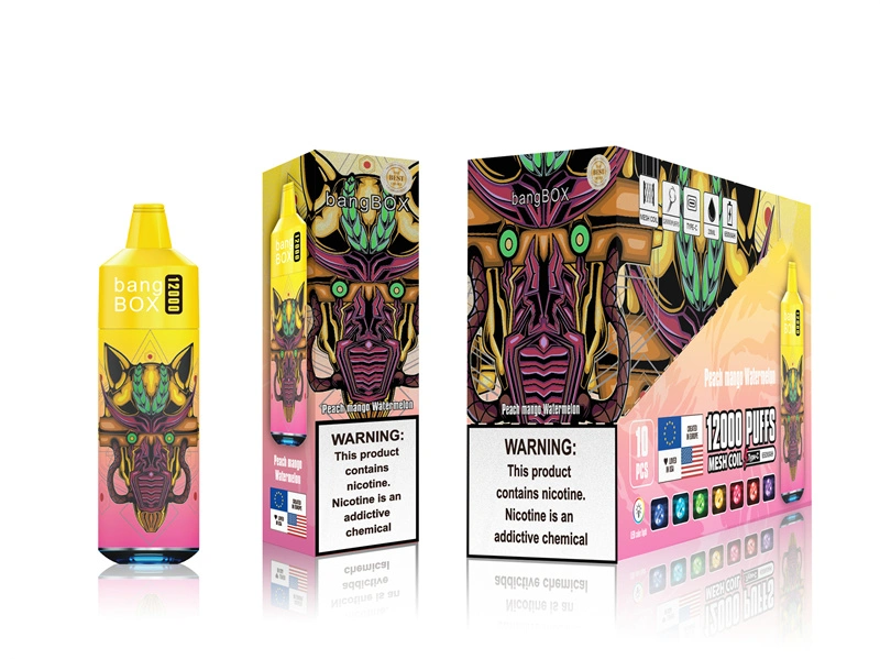 Bang Box 12000 Puffs Disposable E Cigarettes Vape Puff 12k Prefilled Pod