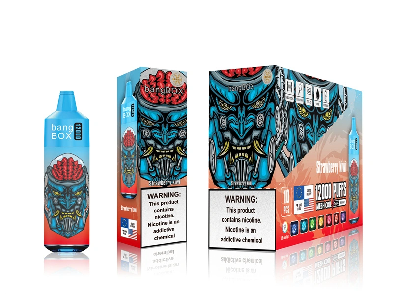 Bang Box 12000 Puffs Disposable E Cigarettes Vape Puff 12k 0% 2% 3% 5% 20ml Prefilled Pod Mesh Coil 650mah Rechargeable Battery Pen Vaper Device