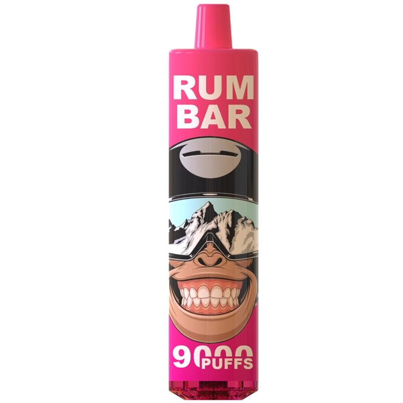 QST Rum Bar 9000 Puffs Wholesale Disposable Electronic Cigarette 18ML Mesh Coil Pod 600mah Rechageable Battery Puff 9k Vape Pen