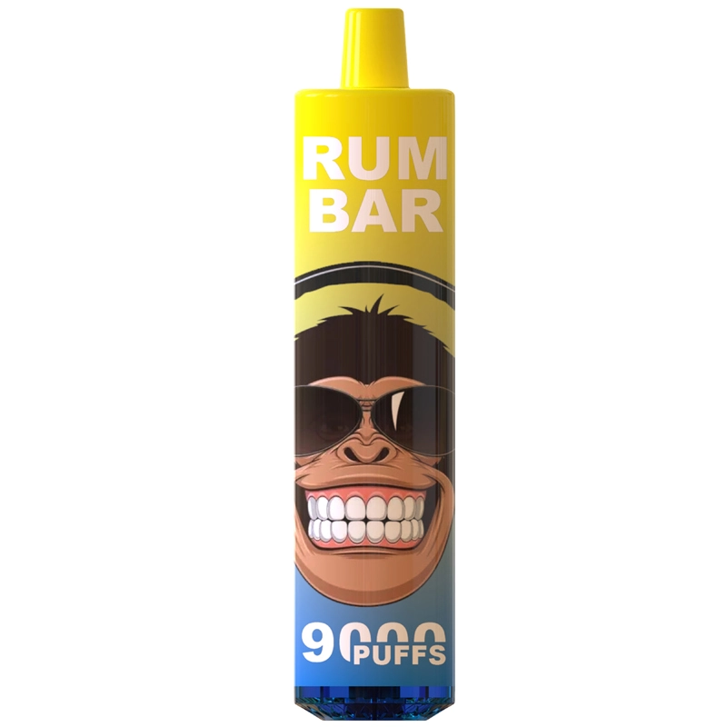 QST Rum Bar 9000 Puffs Wholesale Disposable Electronic Cigarette 18ML Mesh Coil Pod 600mah Rechageable Battery Puff 9k Vape Pen