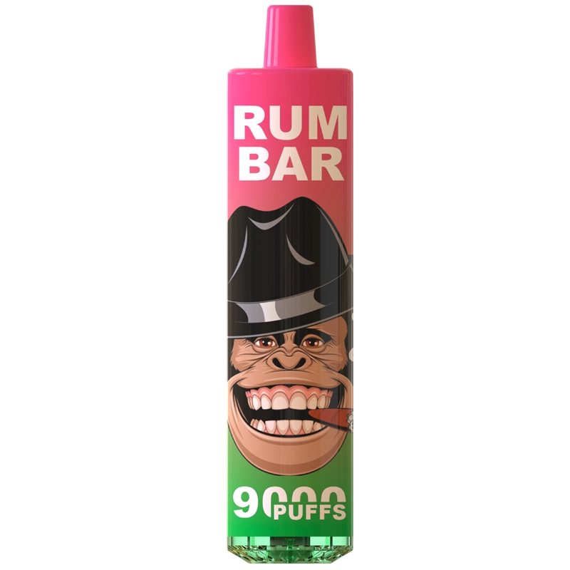 QST Rum Bar 9000 Puffs Wholesale Disposable Electronic Cigarette 18ML Mesh Coil Pod 600mah Rechageable Battery Puff 9k Vape Pen