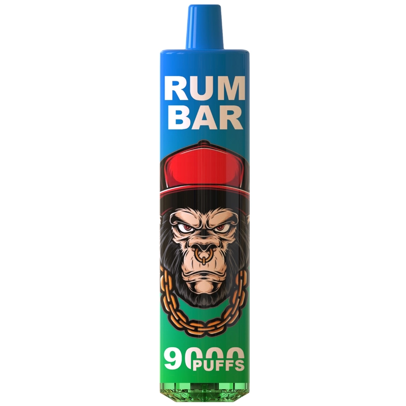 QST Rum Bar 9000 Puffs Wholesale Disposable Electronic Cigarette 18ML Mesh Coil Pod 600mah Rechageable Battery Puff 9k Vape Pen