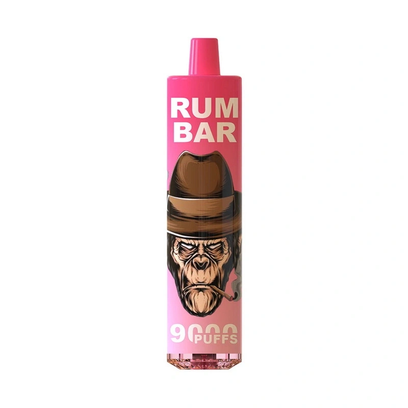 QST Rum Bar 9000 Puffs Wholesale Disposable Electronic Cigarette 18ML Mesh Coil Pod 600mah Rechageable Battery Puff 9k Vape Pen