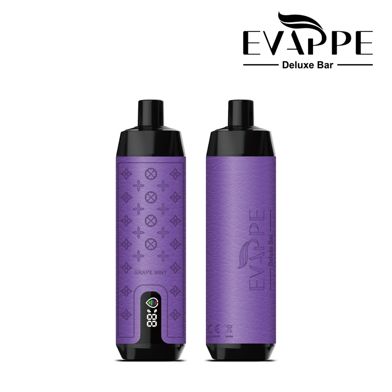 Aivono Evappe Deluxe Bar 18000 Puffs LED Screen Wholesale Disposable Vape Pen Electronic Cigarette Puff 18k DTL Adjustable Airflow Lung Suction