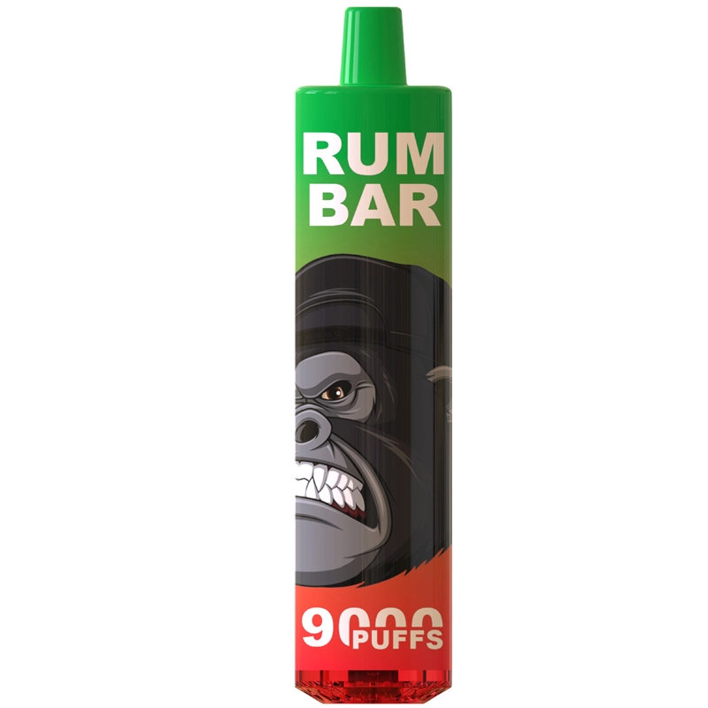 QST Rum Bar 9000 Puffs Wholesale Disposable Electronic Cigarette 18ML Mesh Coil Pod 600mah Rechageable Battery Puff 9k Vape Pen
