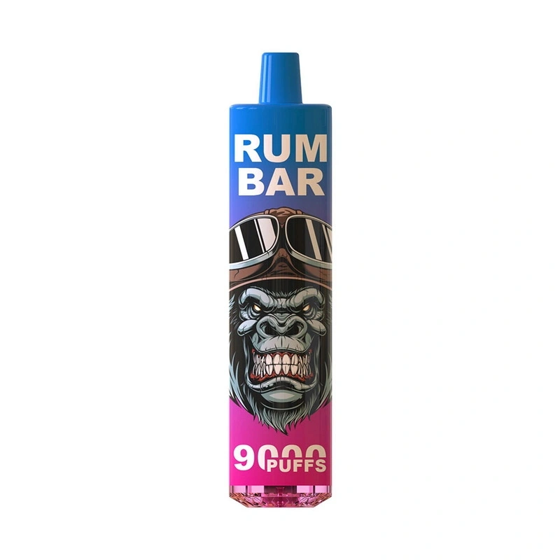 QST Rum Bar 9000 Puffs Wholesale Disposable Electronic Cigarette 18ML Mesh Coil Pod 600mah Rechageable Battery Puff 9k Vape Pen