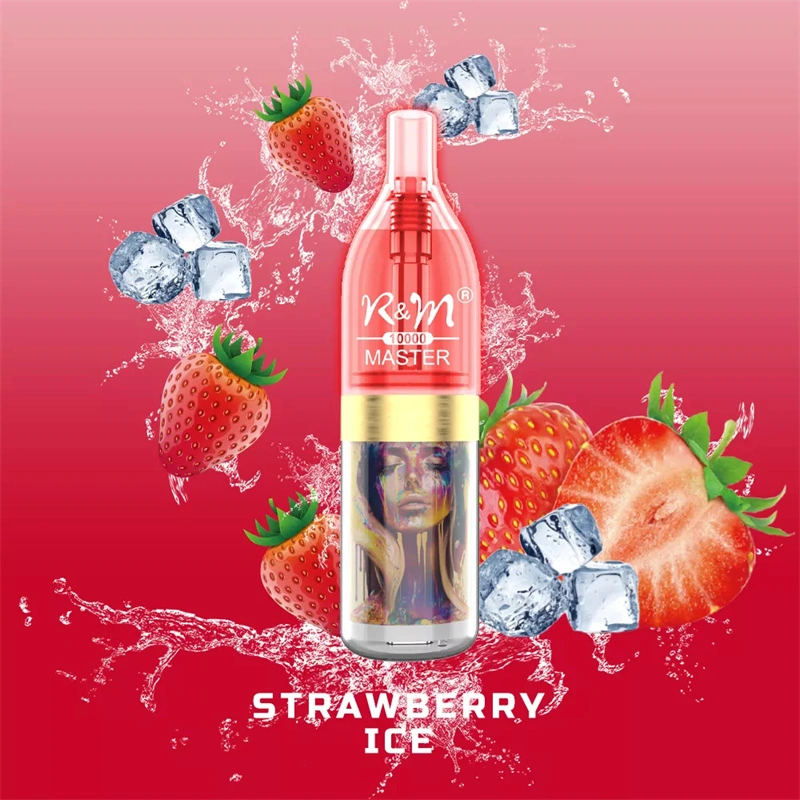 R&M Master 10000 Puffs Wholesale Disposable Vape RandM Electronic Cigarette 20ml E liquid RGB Light Rechargable Battery Minimum Order 500pcs