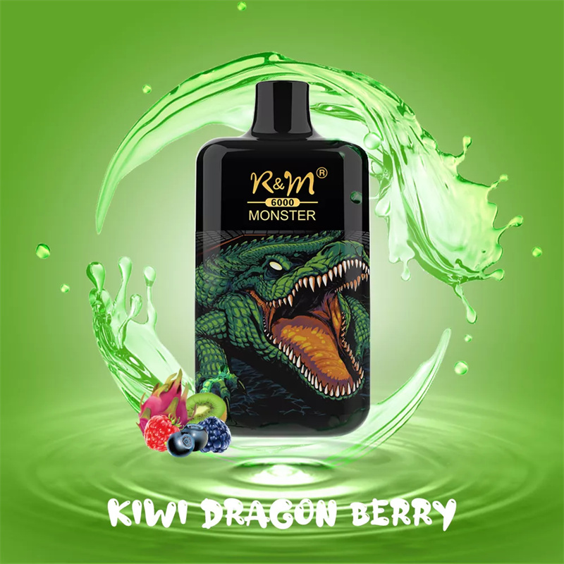 R&M Monster 6000 Puffs WholesaleI Vape Disposable Electronic Cigarette 13ml E liquid Rechargable Battery Pen Minimum Order 500pcs
