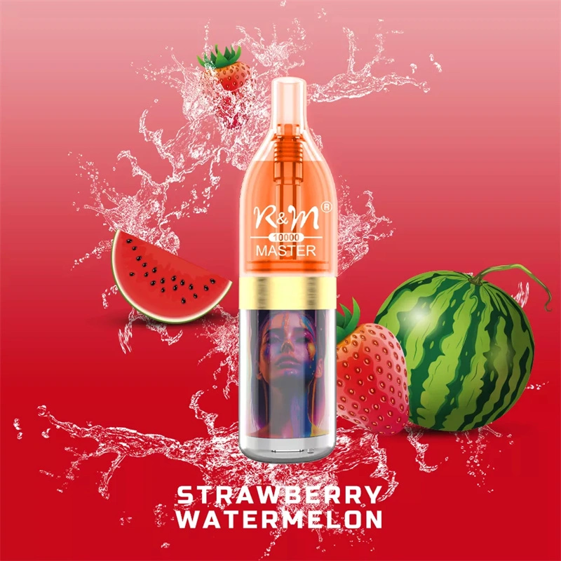 R&M Master 10000 Puffs Wholesale Disposable Vape RandM Electronic Cigarette 20ml E liquid RGB Light Rechargable Battery Minimum Order 500pcs