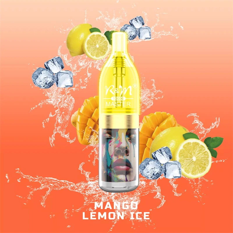 R&M Master 10000 Puffs Wholesale Disposable Vape RandM Electronic Cigarette 20ml E liquid RGB Light Rechargable Battery Minimum Order 500pcs