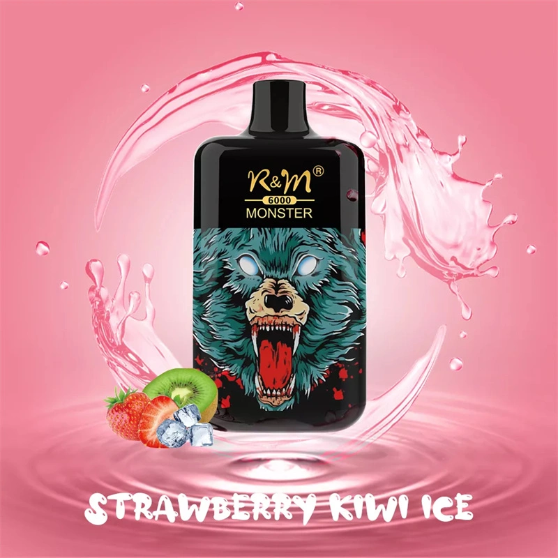 R&M Monster 6000 Puffs WholesaleI Vape Disposable Electronic Cigarette 13ml E liquid Rechargable Battery Pen Minimum Order 500pcs