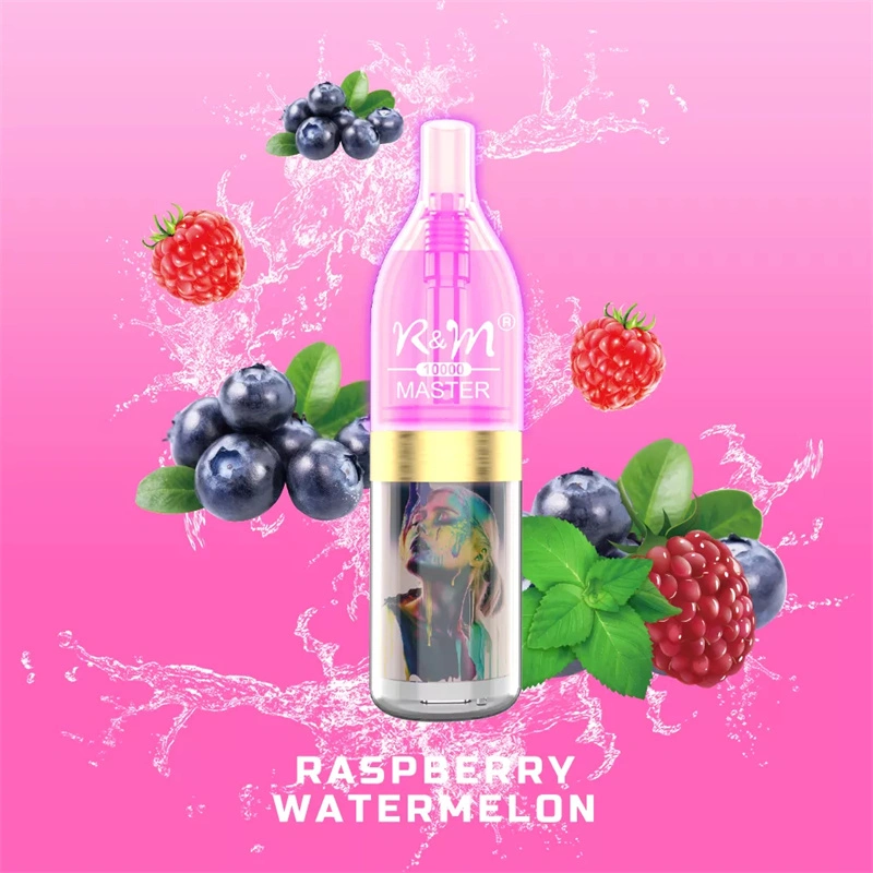 R&M Master 10000 Puffs Wholesale Disposable Vape RandM Electronic Cigarette 20ml E liquid RGB Light Rechargable Battery Minimum Order 500pcs