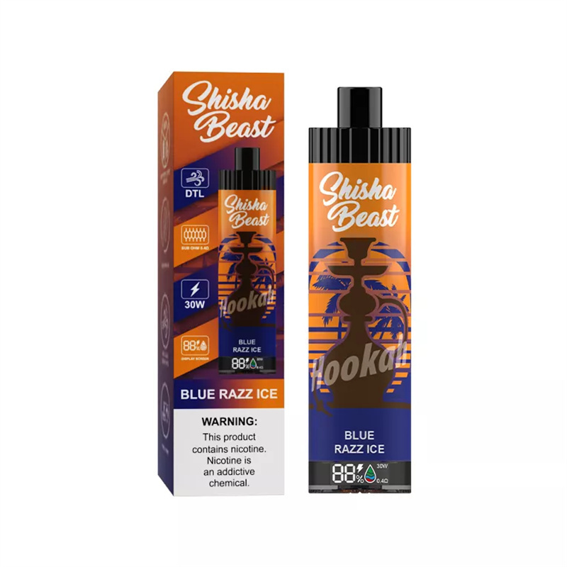 R&M Shisha Beast  20000 Puffs LED Screen Wholesale Randm Disposable Electronic Cigarette Sub ohm 0.4Ω Support Lung Suction Vape Pen