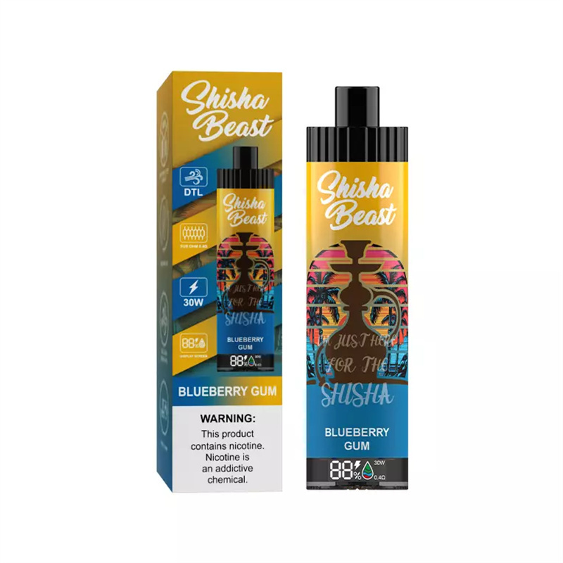 R&M Shisha Beast  20000 Puffs LED Screen Wholesale Randm Disposable Electronic Cigarette Sub ohm 0.4Ω Support Lung Suction Vape Pen