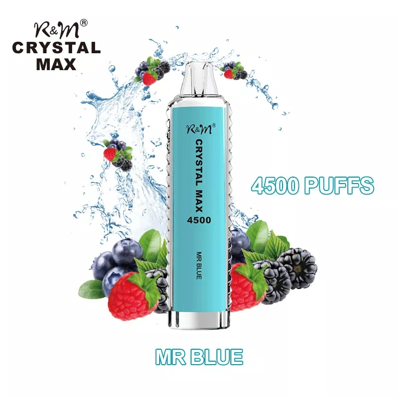 Wholesale Vape R&M Randm Crystal Max 4500 Puffs Disposable Electronic Cigarette 12ml E Liquid 1400mah Pen Minimum Order 500pcs