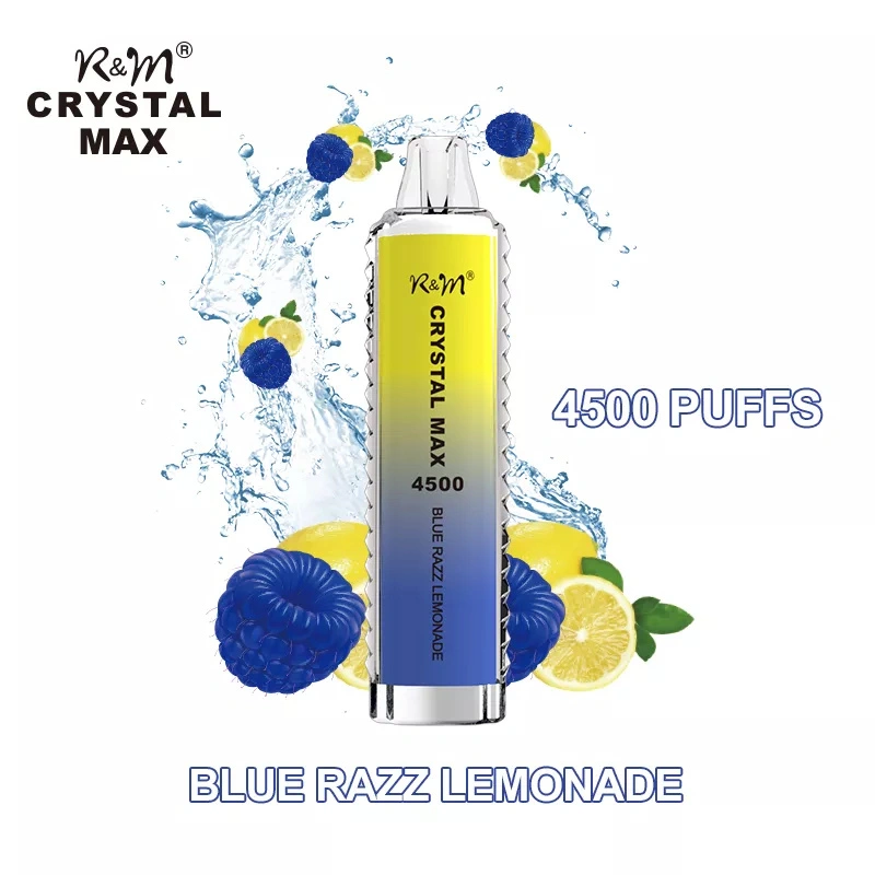 Wholesale R&M Randm Crystal Max 4500 Puffs Disposable Electronic Cigarette 12ml E Liquid 1400mah Vape Pen