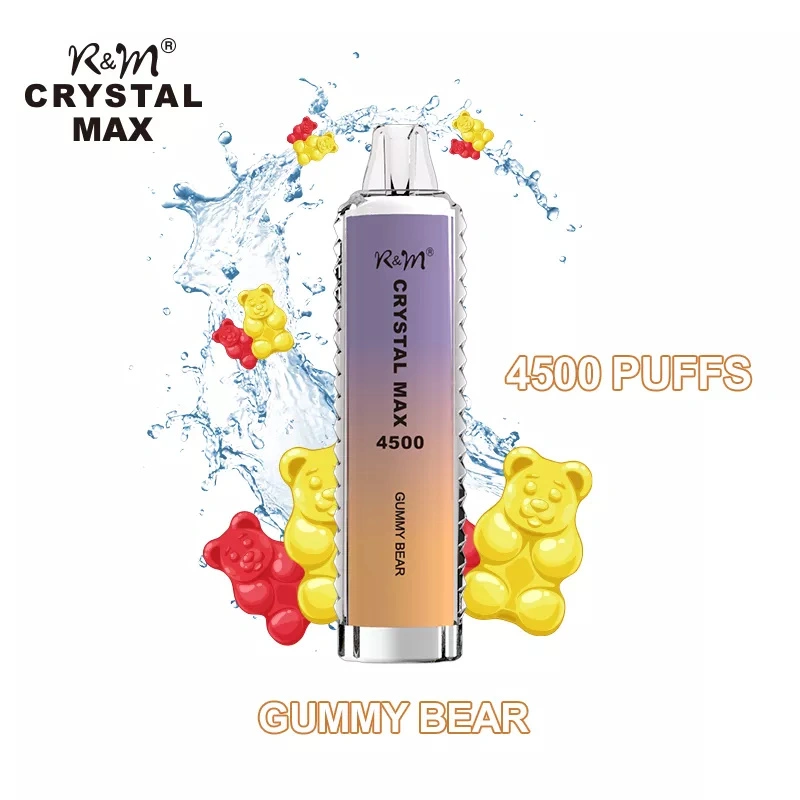 Wholesale Vape R&M Randm Crystal Max 4500 Puffs Disposable Electronic Cigarette 12ml E Liquid 1400mah Pen Minimum Order 500pcs