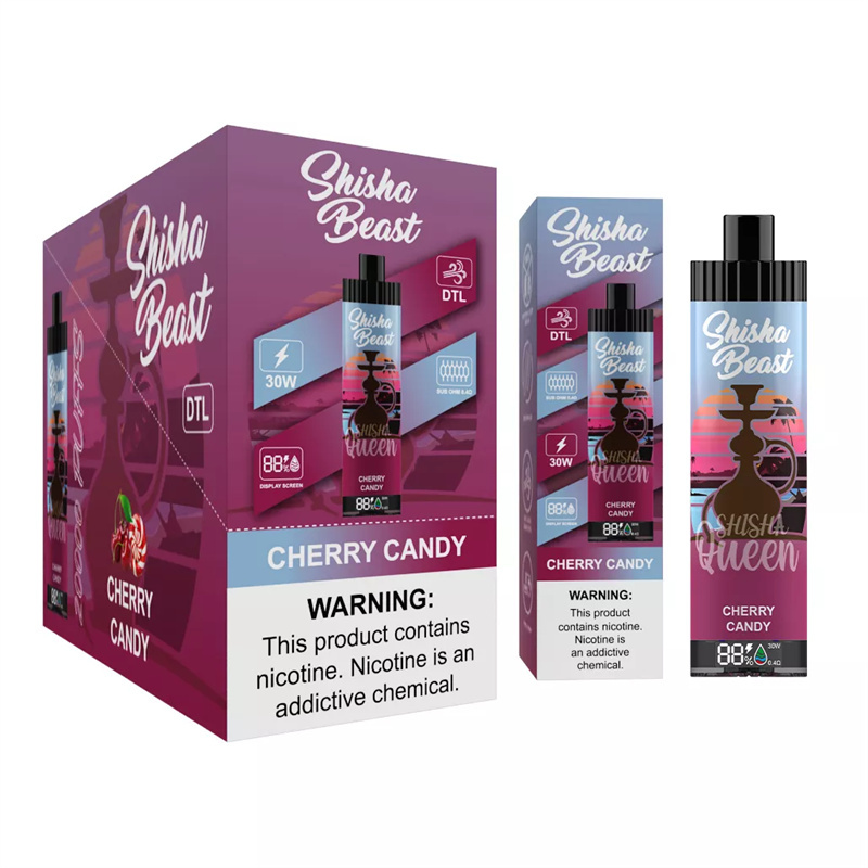 R&M Shisha Beast  20000 Puffs LED Screen Wholesale Randm Disposable Electronic Cigarette Sub ohm 0.4Ω Support Lung Suction Vape Pen