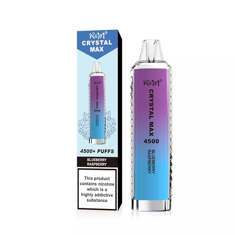 Wholesale Vape R&M Randm Crystal Max 4500 Puffs Disposable Electronic Cigarette 12ml E Liquid 1400mah Pen Minimum Order 500pcs
