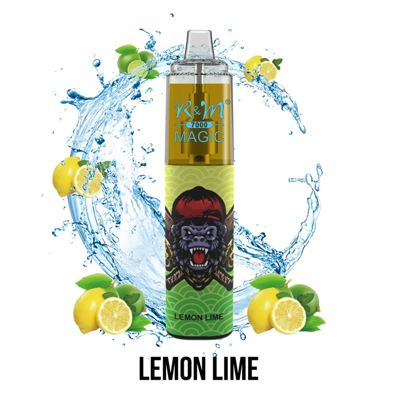 R&M Randm Magic 7000 Puffs Wholesale Vape Disposable E Cigarette 14.5ml E Liquid Rechargeable Battery Puff 7K Pen Minimum Order 500pcs