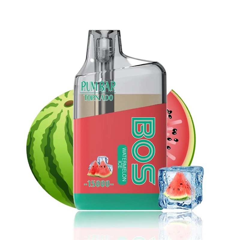 QST Rum Bar Tornado 15000 Puffs Wholesale Disposable Electronic Cigarette 22ML Mesh Coil Pod 850mah Rechageable Battery Puff 15k Vape Pen Minimum Order 100pcs