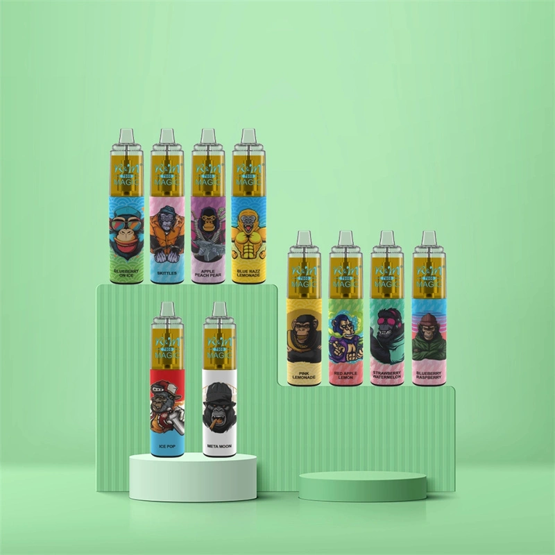 R&M Randm Magic 7000 Puffs Wholesale Vape Disposable E Cigarette 14.5ml E Liquid Rechargeable Battery Rolls-Royce Starlight Headliner Puff 9K Pen