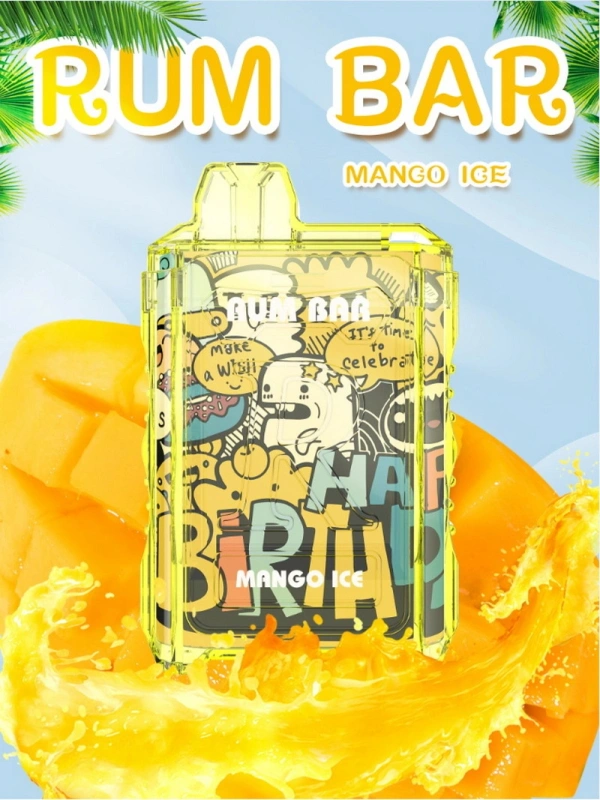 QST Rum Bar 10000 Puffs Wholesale Disposable Electronic Cigarette 18ML Mesh Coil Pod 600mah Rechageable Battery Puff 10k Vape Pen