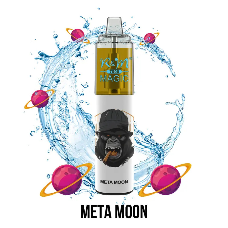 R&M Randm Magic 7000 Puffs Wholesale Vape Disposable E Cigarette 14.5ml E Liquid Rechargeable Battery Puff 7K Pen Minimum Order 500pcs