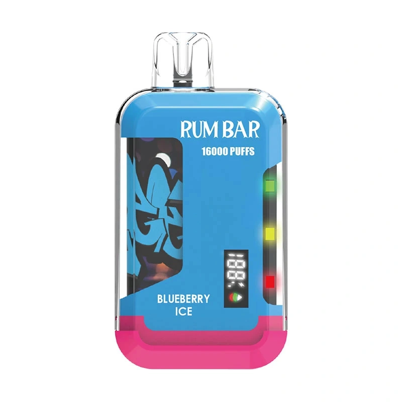 QST Rum Bar 16000 Puffs LED Display Wholesale Disposable Electronic Cigarette 21ML Pod 550mah Rechageable Battery Puff 16k Vape Pen Minimum Order 100pcs