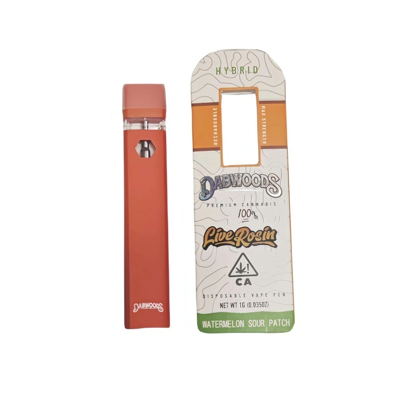 Dabwoods Disposable Vape Pen 1.0ML Pod E Cigarette Empty Vaporizer 280mah Rechargeable Battery