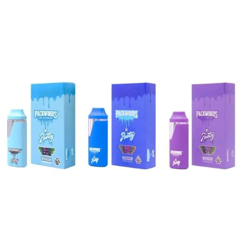 Packwoods x Runtz Empty Vape Pen 1.0ML Disposable Pod Wholesale E Cigarette Vaporizer