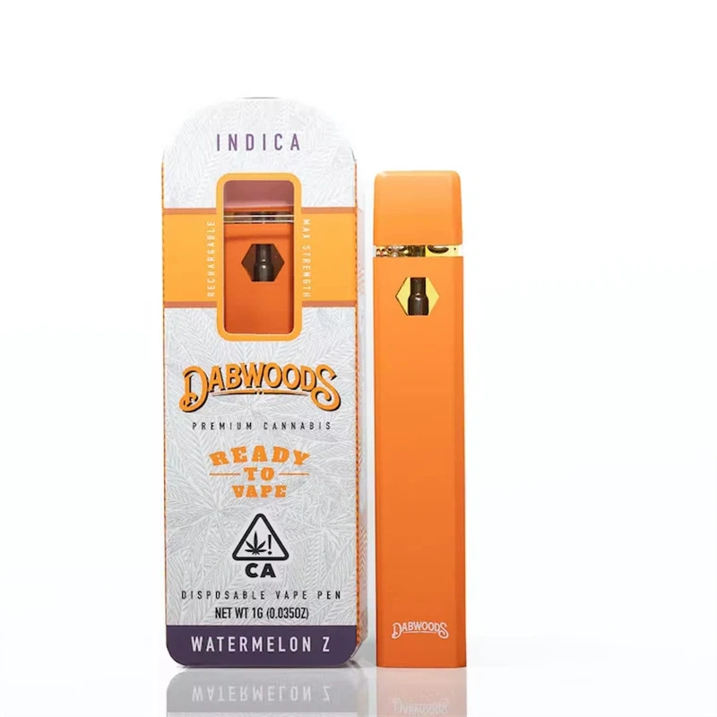 Dabwoods Disposable Vape Pen 1.0ML Pod E Cigarette Empty Vaporizer 280mah Rechargeable Battery