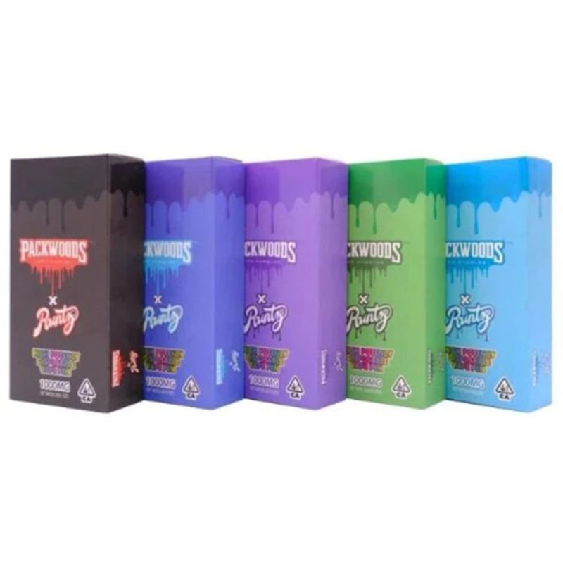 Packwoods x Runtz Empty Vape Pen 1.0ML Disposable Pod Wholesale E Cigarette Vaporizer