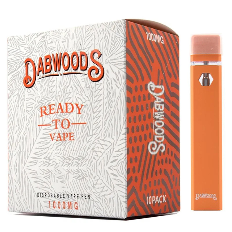 Dabwoods Disposable Vape Pen 1.0ML Pod E Cigarette Empty Vaporizer 280mah Rechargeable Battery