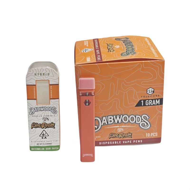 Dabwoods Disposable Vape Pen 1.0ML Pod E Cigarette Empty Vaporizer 280mah Rechargeable Battery