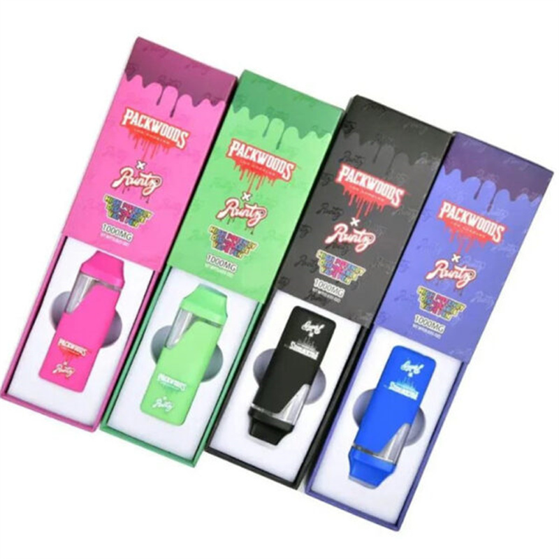 Packwoods x Runtz Empty Vape Pen 1.0ML Disposable Pod Wholesale E Cigarette Vaporizer