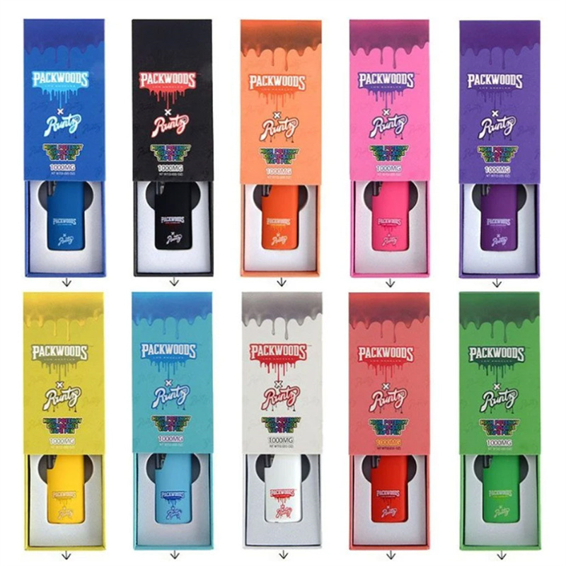 Packwoods x Runtz Empty Vape Pen 1.0ML Disposable Pod Wholesale E Cigarette Vaporizer