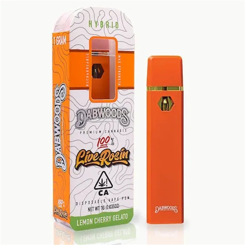 Dabwoods Disposable Vape Pen 1.0ML Pod E Cigarette Empty Vaporizer 280mah Rechargeable Battery